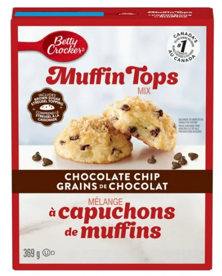 Betty Crocker Muffin Tops Chocolate Chip, 369g