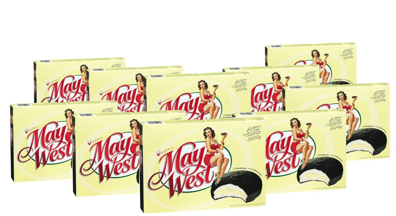 Vachon May West Cakes 324g/11.4oz, 10 BOXES (60 CAKES) - CanadaGrocery