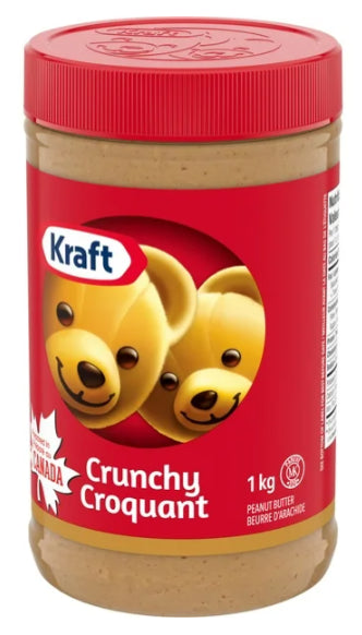 Kraft Crunchy Peanut Butter, 1kg