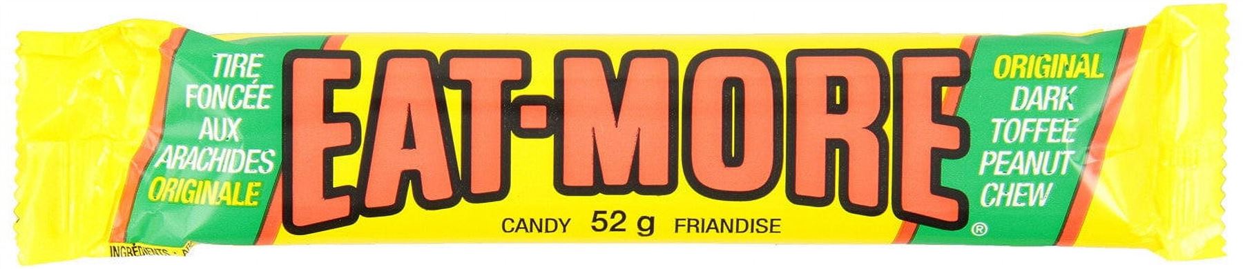 Eat-more Candy 48 Bars Dark Toffee Peanut Candy Bar {Canadian Product}