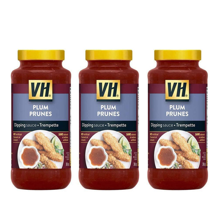 Vh Plum Dipping Sauce 341ml 3 BOTTLES