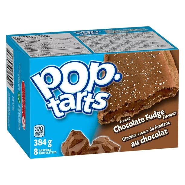 Kellogg's Pop Tarts Frosted Chocolate Fudge 8 Pastries 400g/14.11oz