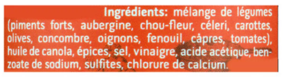 Chuck Hughes Vegan Antipasto Spicy 375ml