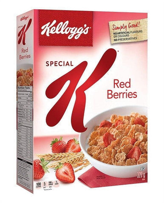 Kellogg's Special K Red Berries Cereal, 320g/11.3oz