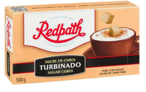 Redpath Turbinado Sugar Cubes, 500g