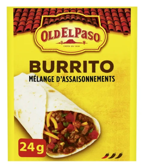 Old El Paso Burrito Seasoning Mix, 24g