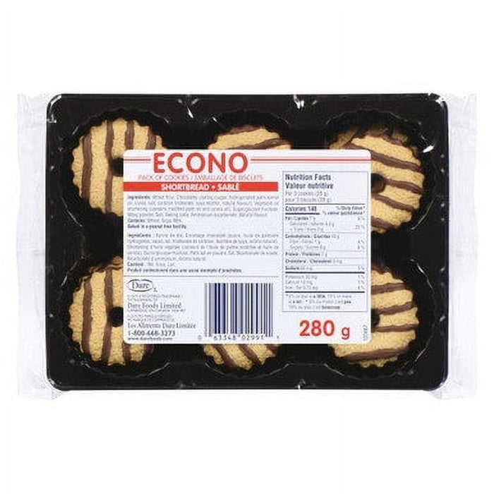 Dare, Econo Pack of Cookies, Shortbread, 280g/9.8 oz