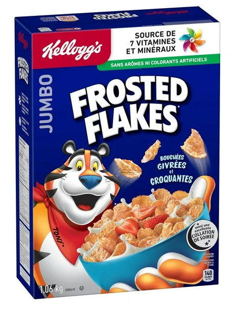 Kellogg's Canadian Frosted Flakes Cereal, 1.06kg
