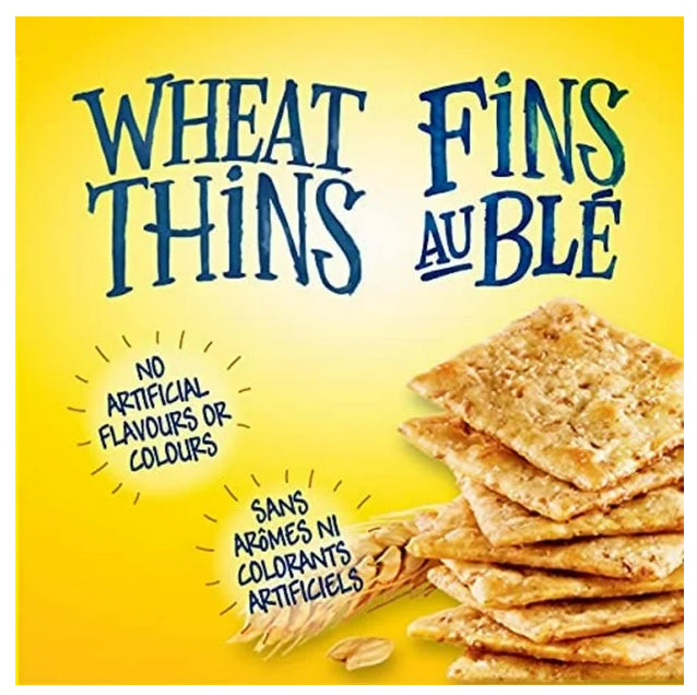 Wheat Thins Vegetable Thins 40% Less Fat Crackers, 180g