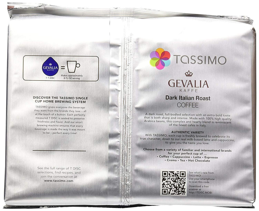 Tassimo Gevalia Dark Italian Roast 12 T-Discs Each 5 Packages (60 Total)