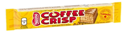 Nestle Coffee Crisp Chocolate Bar, 50g