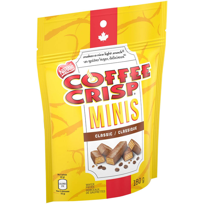 Nestle Coffee Crisp Minis, 180g Pouch