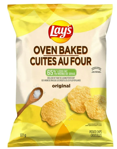 Lay's Oven Baked Potato Chips Original, 177g