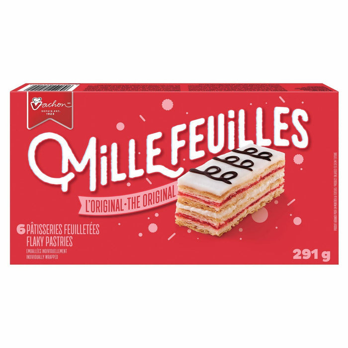 Vachon Mille Feuilles Flaky Pastries 6 Cakes Per Box 291g Each 4 Boxes