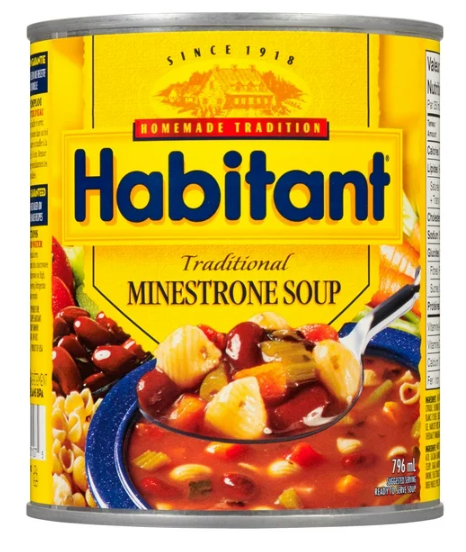 Habitant Traditional Minestrone Soup, 796mL