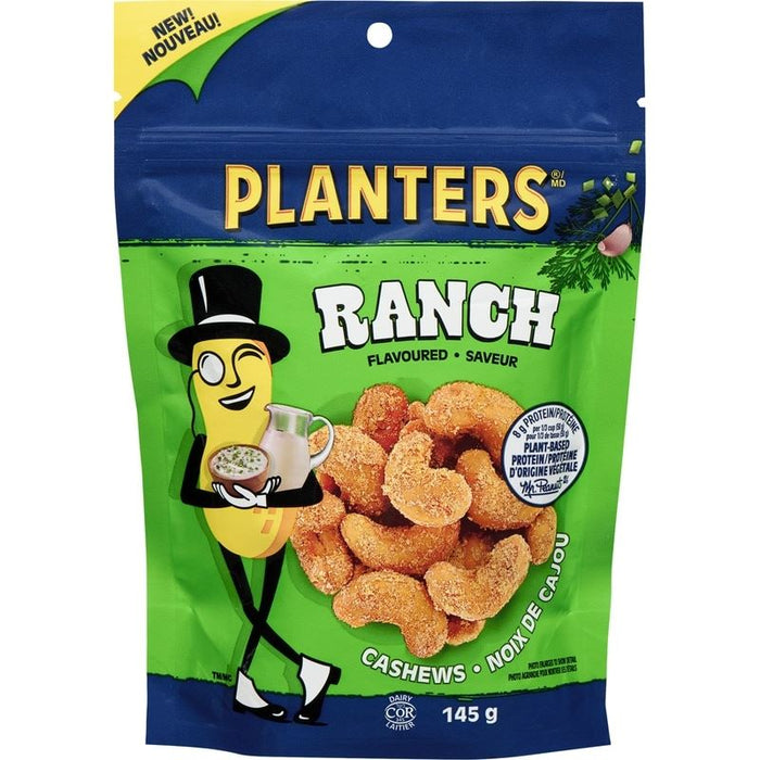 Planters Cashews Ranch Flavoured, 145g