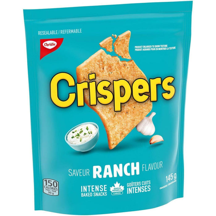 Christie Crispers, Ranch Crackers, 145g/5.1oz Bag