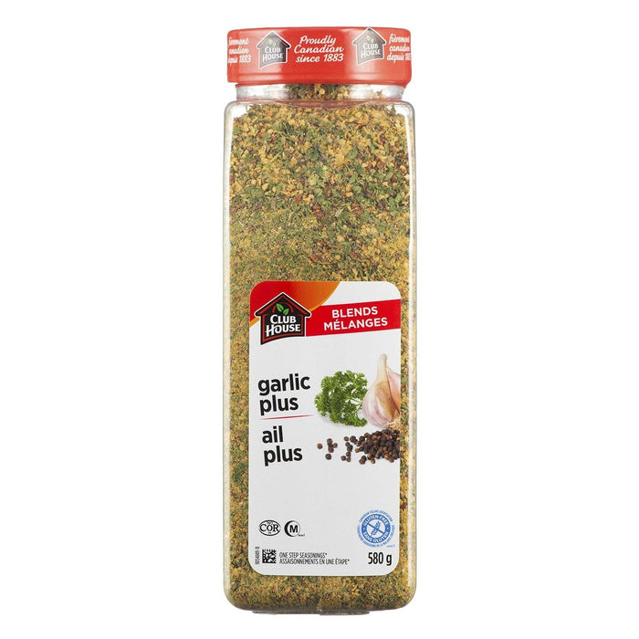 Club House Garlic Plus Seasoning One Step Seasoning, 580g - CanadaGrocery