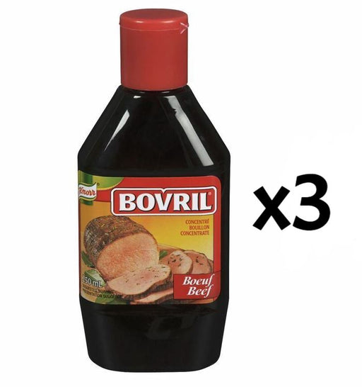 Knorr Bovril Concentrated Liquid Stock Beef 250ml Each 3 Bottles From Canada - CanadaGrocery