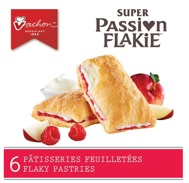 Vachon Super Passion Flakie Apple-Raspberry Flavor Pastry, 66g