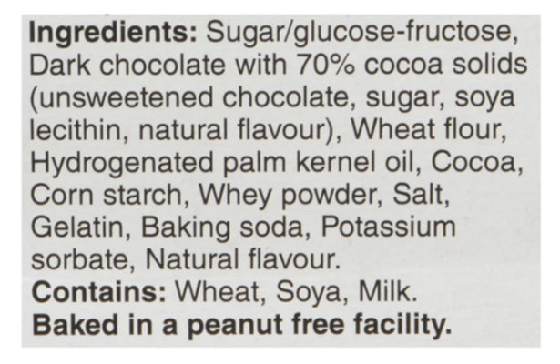 Dare Whippet Noir Cookie 70% Cocoa Dark Chocolate Original 230g
