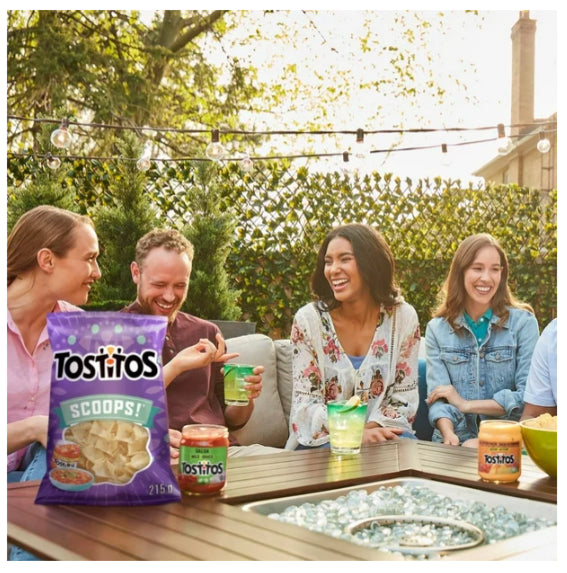 Tostitos Rounds Tortilla Chips Low Sodium 295g