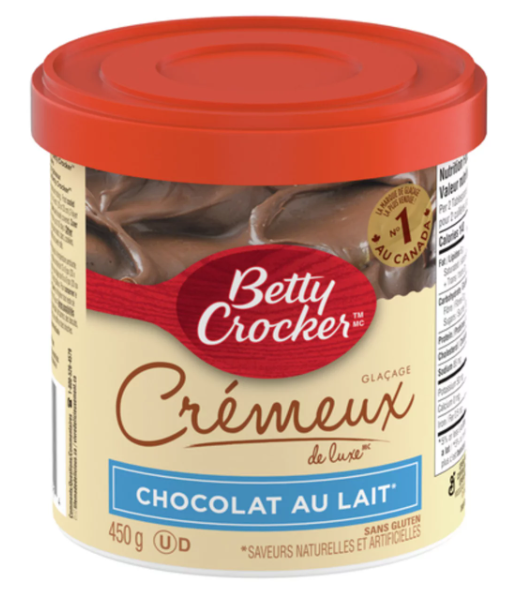 Betty Crocker Milk Chocolate Creamy Deluxe Frosting 450g
