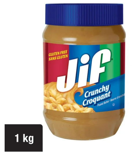 Jif Crunchy Peanut Butter, 1kg