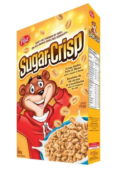 Post Sugar Crisp Cereal, 365g