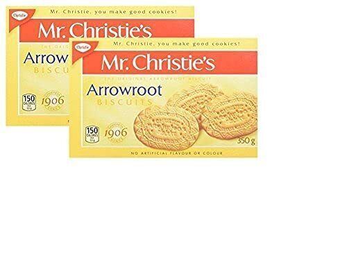 Mr. Christie's Original Arrowroot Biscuit Cookies 350g/12.35oz, 2 BOXES