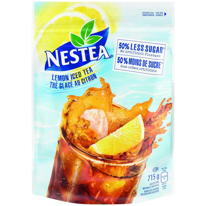 NESTEA Lemon Iced Tea Mix, 715g/25.2 oz, Pouch {Canadian Product} - CanadaGrocery