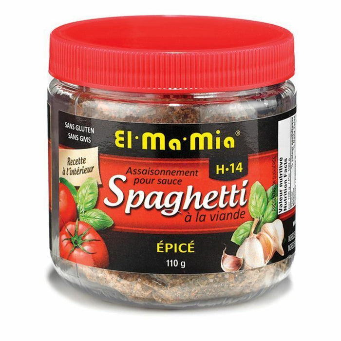 El Ma Mia H-14 Seasoning for Spaghetti Spicy Meat Sauce 110g Each 3 Jars