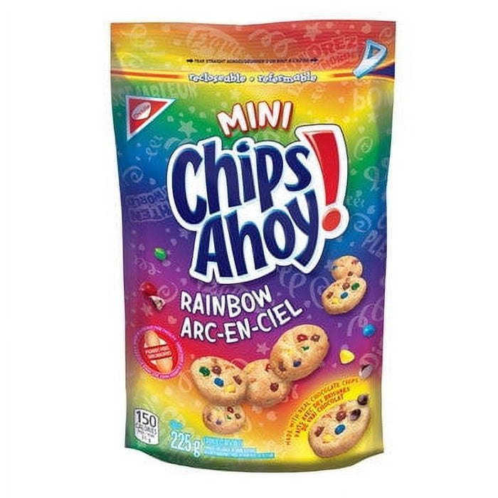 Chips Ahoy! Mini Rainbow Chocolate Chip Cookies, 225g/7.9oz