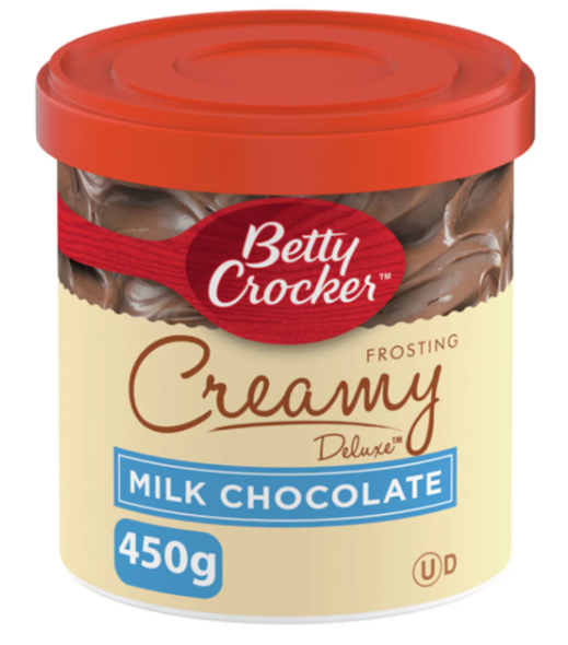 Betty Crocker Milk Chocolate Creamy Deluxe Frosting 450g