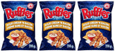 Ruffles Sour Cream 'n Bacon Potato Chips, 200g/7oz, 3 BAGS - CanadaGrocery