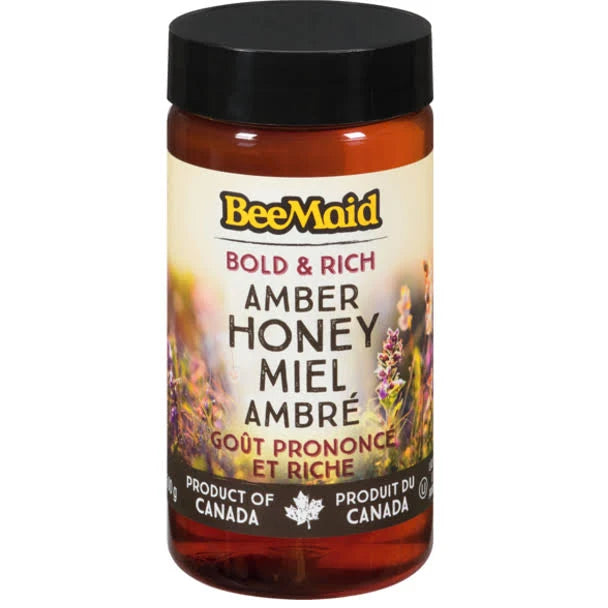 Bee Maid Bold & Rich Amber Honey, 500g/17.5oz