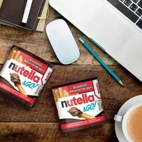 Nutella & Go Breadstick Chocolate Snack Packs, 16 units 52g/1.8oz each