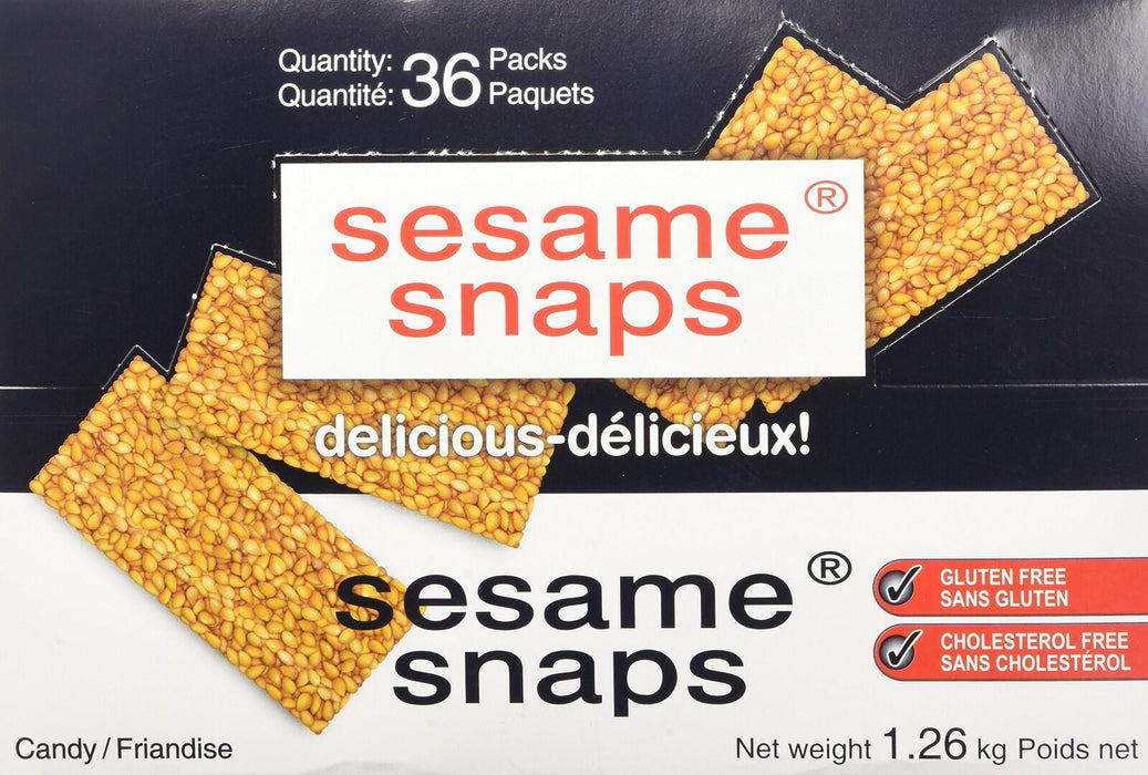 Sesame Snaps - 36 packs x 35 grams