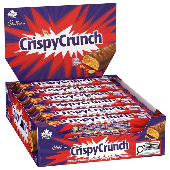 Cadbury Crispy Crunch Chocolate Bars Case, 24x48g