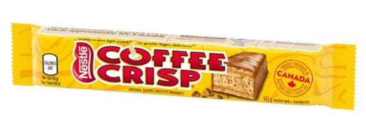 Nestle Coffee Crisp Chocolate Bar, 50g