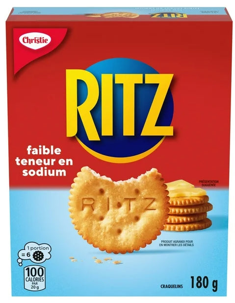 Ritz Low Sodium Crackers 180g