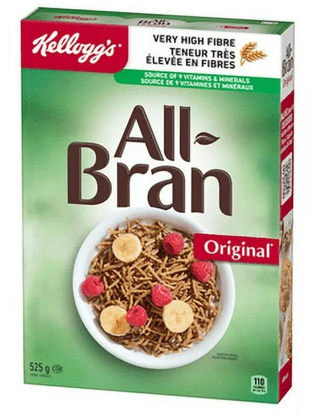 Kellogg's All-Bran Original Cereal, 525g