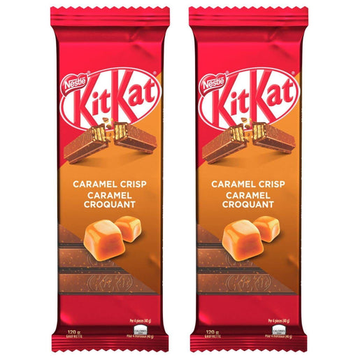 Kit Kat Caramel Crisp Wafer Bar, 120g/4.2oz 2 BARS - CanadaGrocery