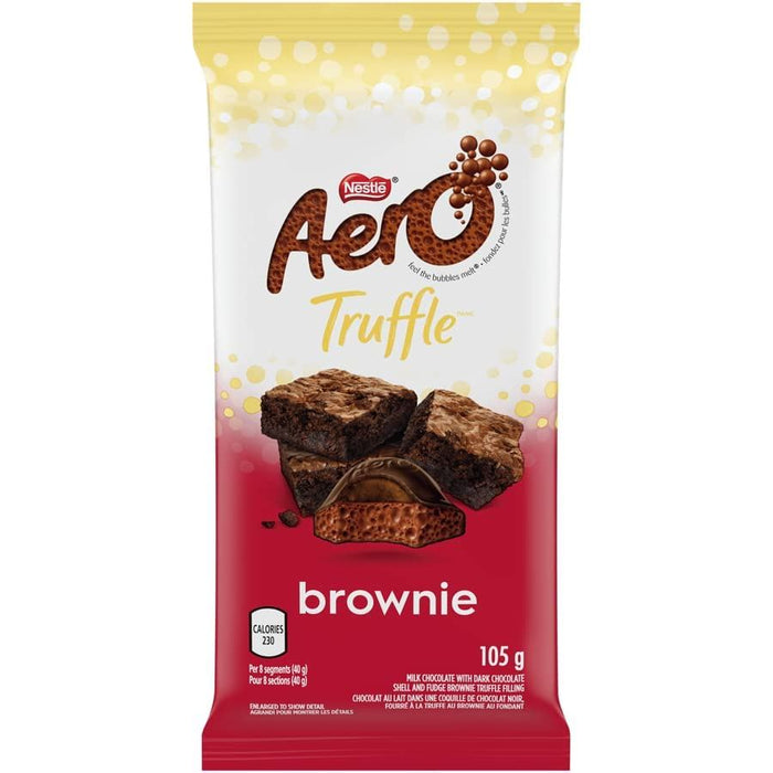 Aero Truffle Brownie Bar, 105g/3.7oz