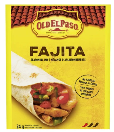 Old El Paso Fajita Seasoning Mix, 24g