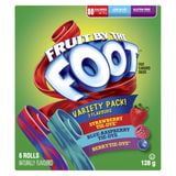 Betty Crocker Fruit by The Foot Variety Pack, 6ct, 128g/4.5oz