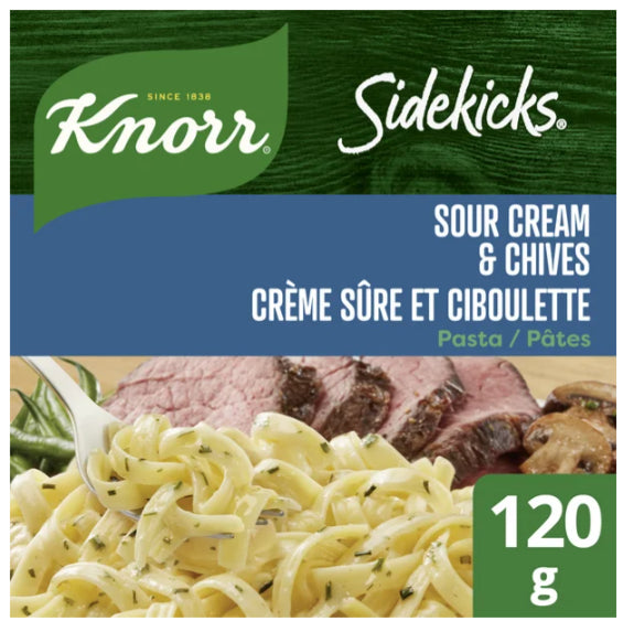 Knorr Sidekicks Sour Cream & Chives Pasta Side Dish, 120g