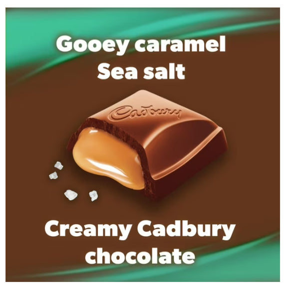 Cadbury Caramilk Salted Caramel Chocolatey Candy Bar, 50g