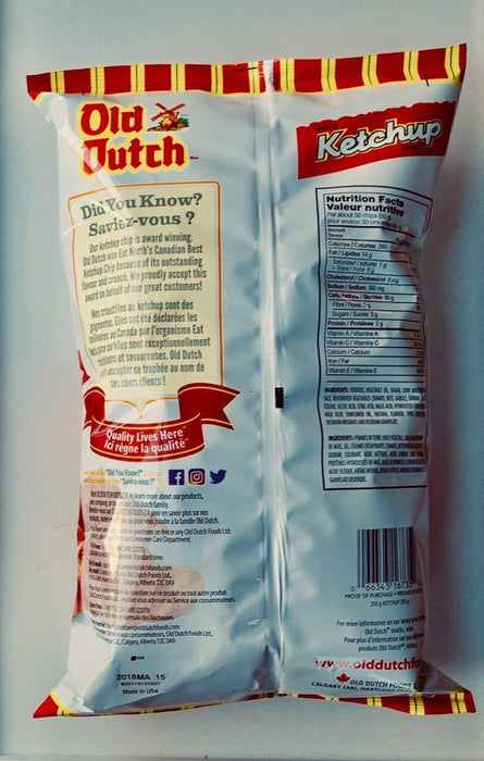 Old Dutch Ketchup Potato Chips