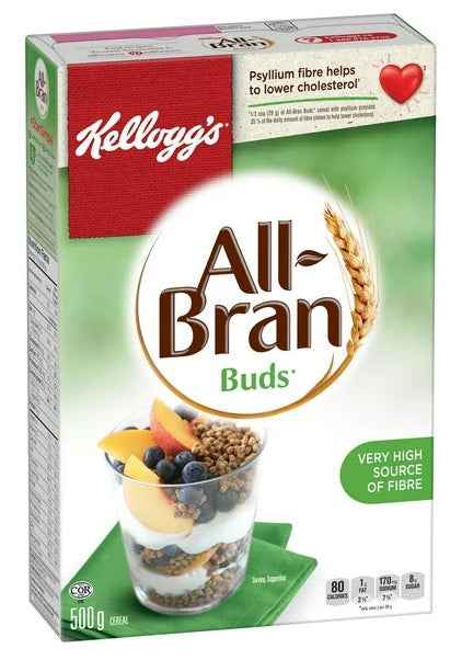 Kellogg's All-Bran Buds Cereal, 500g